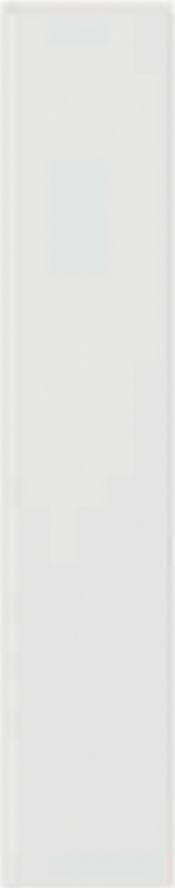 Настенная плитка базовая 54x11 Plinto White Matt матовая белый Dna