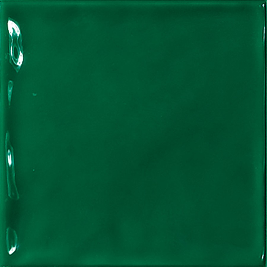 Настенная плитка базовая 15x15 Chic Verde глянцевая зеленый El Barco