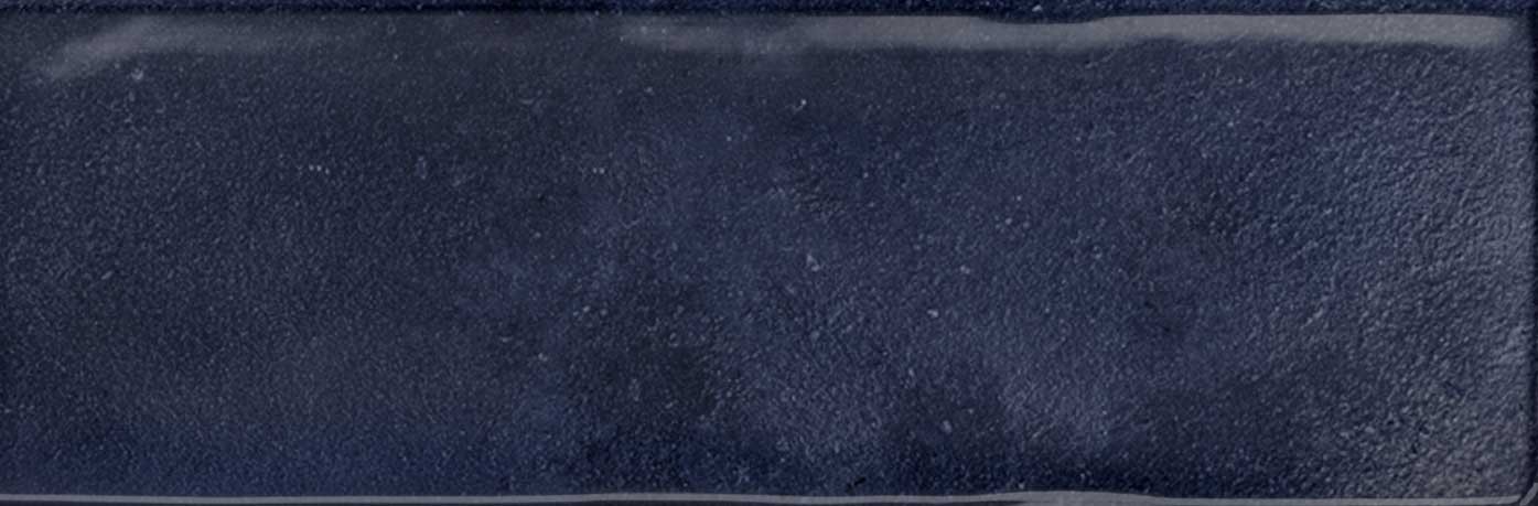Настенная плитка рельефная 20x7 Vogue Denim глянцевая синий El Barco