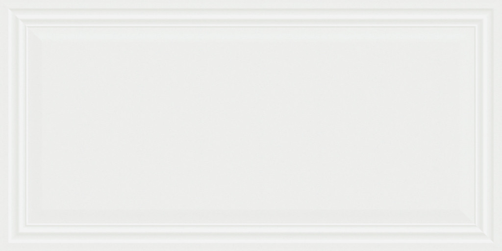 Керамогранит 120x60 Temperance Elegance White Boiserie Fullbody Relief Matt матовая белый Gravita