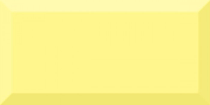 Керамическая плитка ABC0000048 Monocolor Amarillo Biselado Brillo 20x10 для стен глянцевая Absolut Keramika
