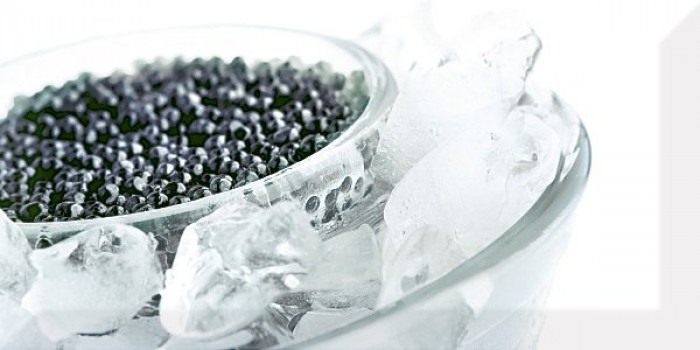 Керамический декор ABC0000070 Decor Black Caviar 02 20x10 для стен глянцевая Absolut Keramika