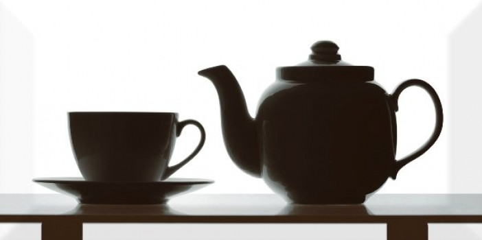 Керамический декор ABC0000081 Decor Japan Tea 02 A 20x10 для стен глянцевая Absolut Keramika