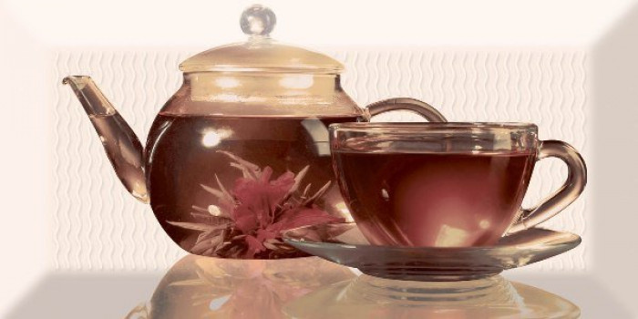 Керамический декор ABC0000092 Decor Tea 01 C 20x10 для стен глянцевая Absolut Keramika