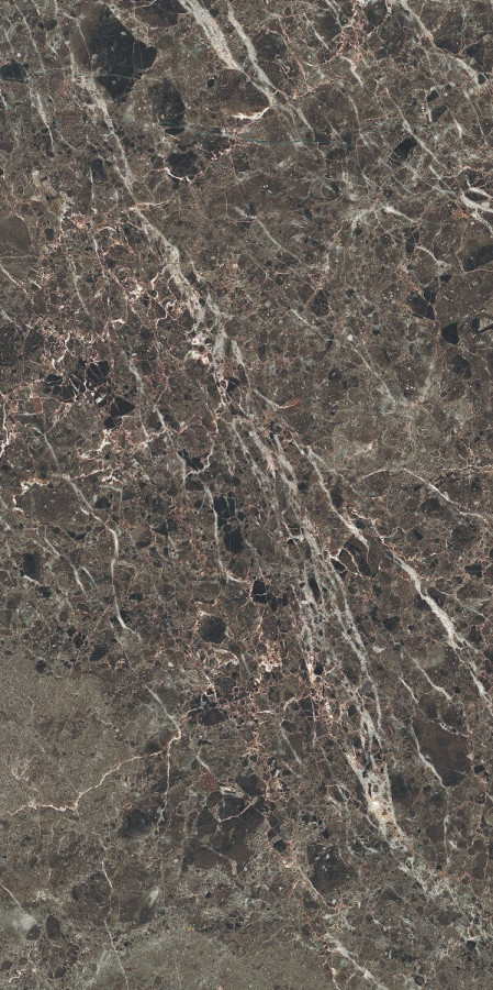 Керамогранит 120x60 9.65мм Caprice Black см 9мм матовая коричневый La Platera