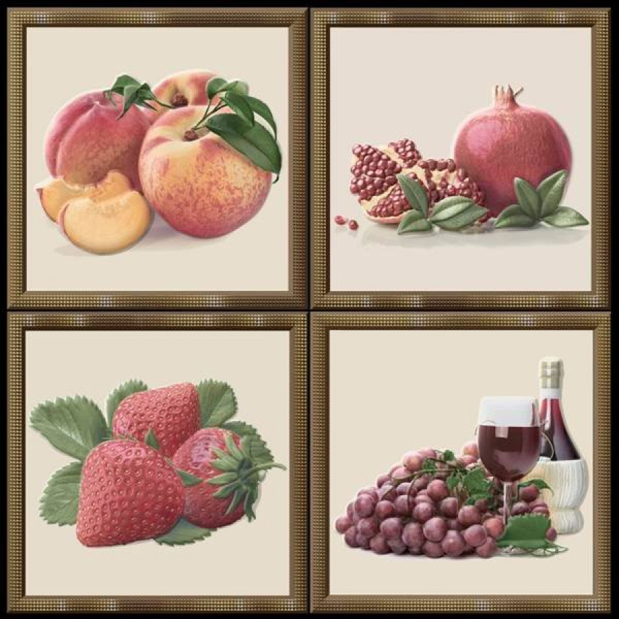 Керамический декор HRL000015 Garden Dec Fruit Warm 15x15 для стен глянцевая Heralgi