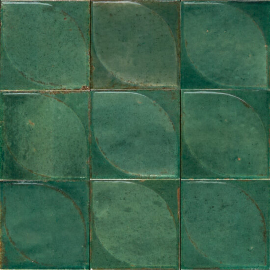 Декор 10x10 10мм MQ88 3d dew green Marazzi