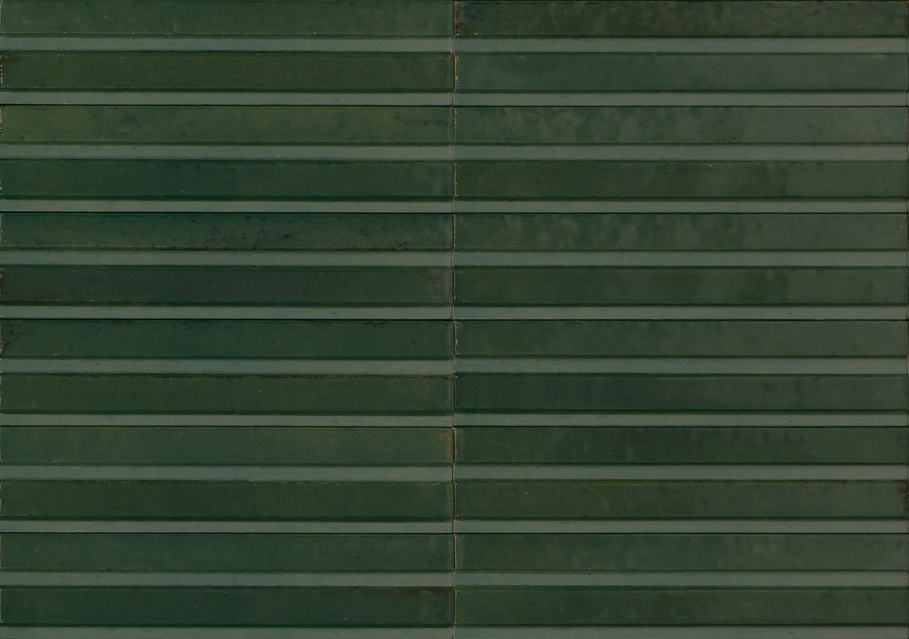 Декор 24x6 14мм MP9L Green Rake 3D Structure LUX Marazzi