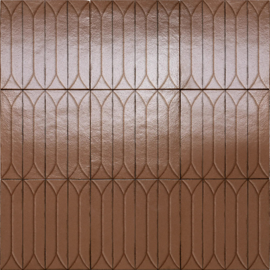 Керамогранит 38x9 10мм Cotto 3D Losanga LUX MPM2 Marazzi