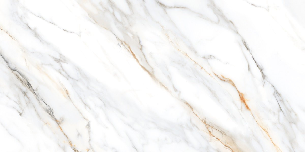 Керамогранит OC0000100 Statuario Glenza 120x60 для пола и стен glossy Ocean Ceramic India New