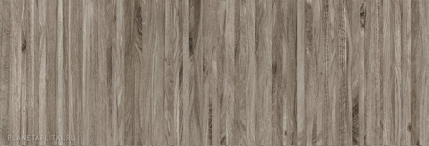 Плитка настенная 120x40 11мм Rlv. Rovere Bark Rect. матовая Pamesa