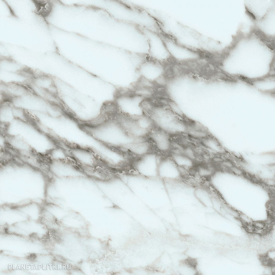 Керамогранит 60x60 10.2мм Rain Arabescato Pearl Rect. глянцевая Pamesa