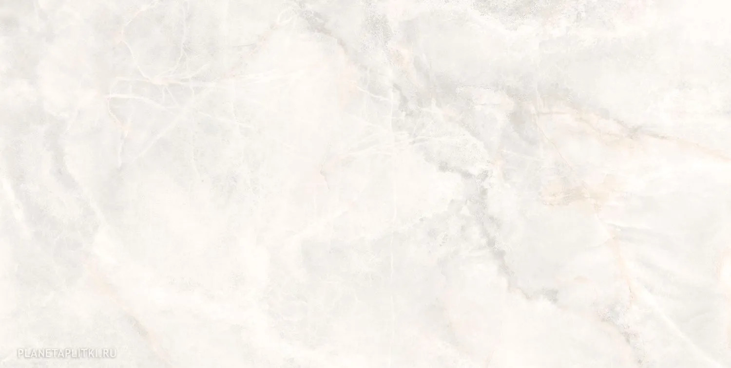 Керамогранит 120x60 Cr. Lux Noor White Leviglass Rect. глянцевая Pamesa