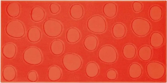 Декор 50x25 Agatha Lunares Carmin глянцевая Pamesa