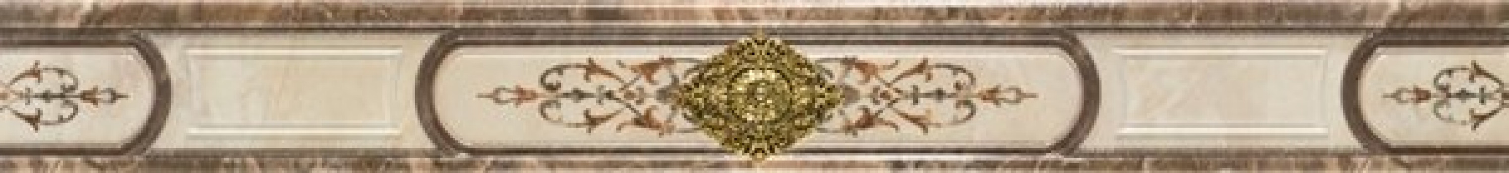Керамический бордюр PCD000021 9500 Cenefa Marron Imperial 90x10 для стен глянцевая Porcelanite Dos