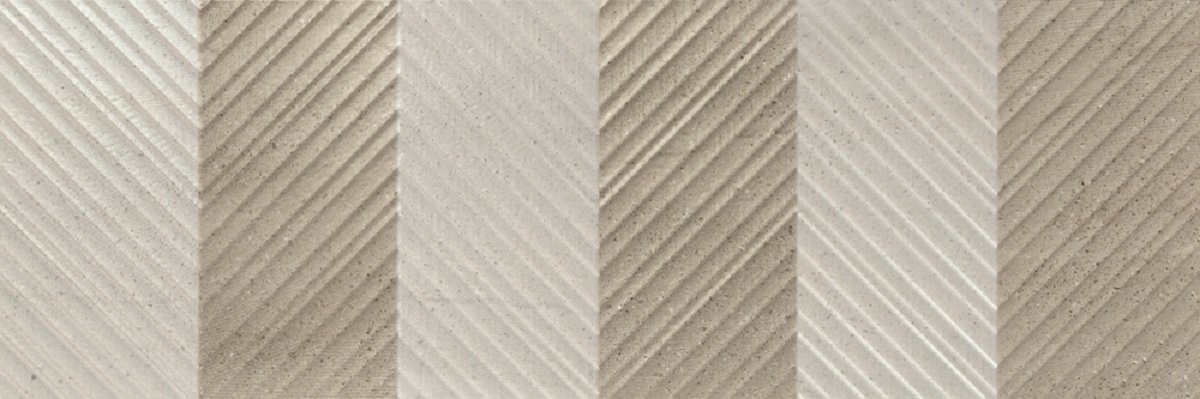 Керамический декор PCD000042 9542 Sakai Taupe Relieve Hiroki 90x30 для стен матовая Porcelanite Dos