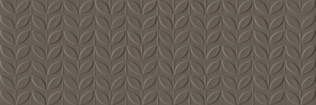 Плитка 120x60 10мм RA6Q Vida Struttura Foglia 3D Fango Rett матовая Ragno