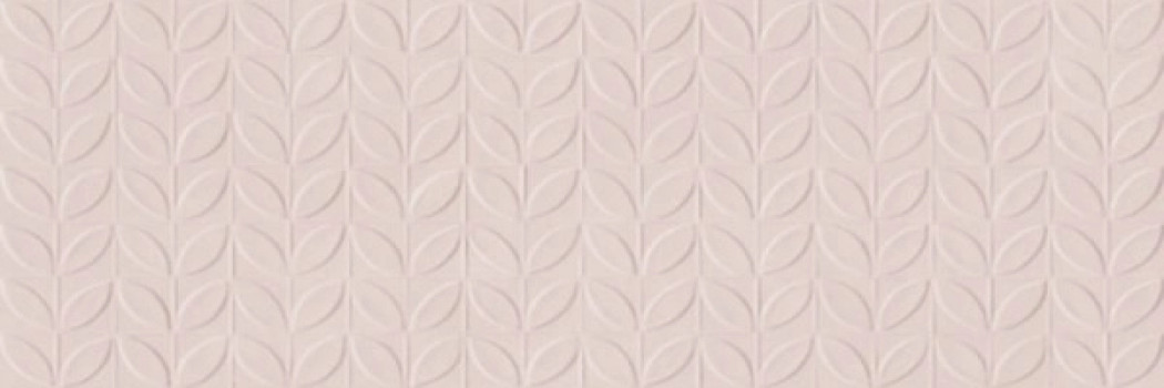 Плитка 120x60 10мм RA6M Vida Struttura Foglia 3D Rosa Rett матовая Ragno