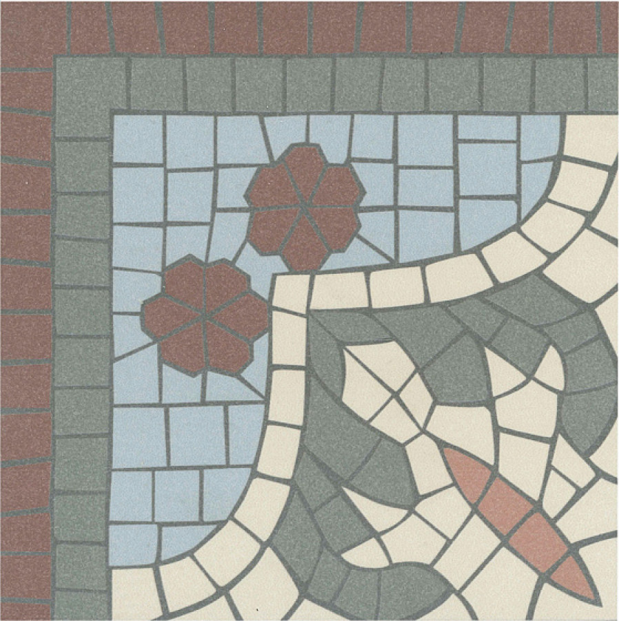 Керамогранит 15x15 Bel Histoire Gilbert Coin A VVS1515_041 Revoir Paris