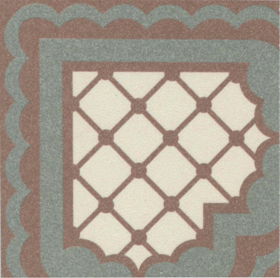 Плитка декор 7.5x7.5 Bel Histoire Beatrice Coin VVS1515_058 Revoir Paris