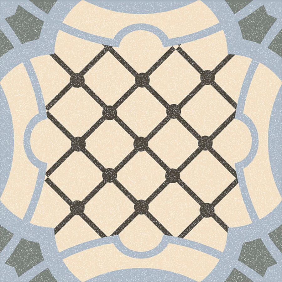 Плитка декор 7.5x7.5 Bel Histoire Hubert Cabochon VVS1515_096 Revoir Paris