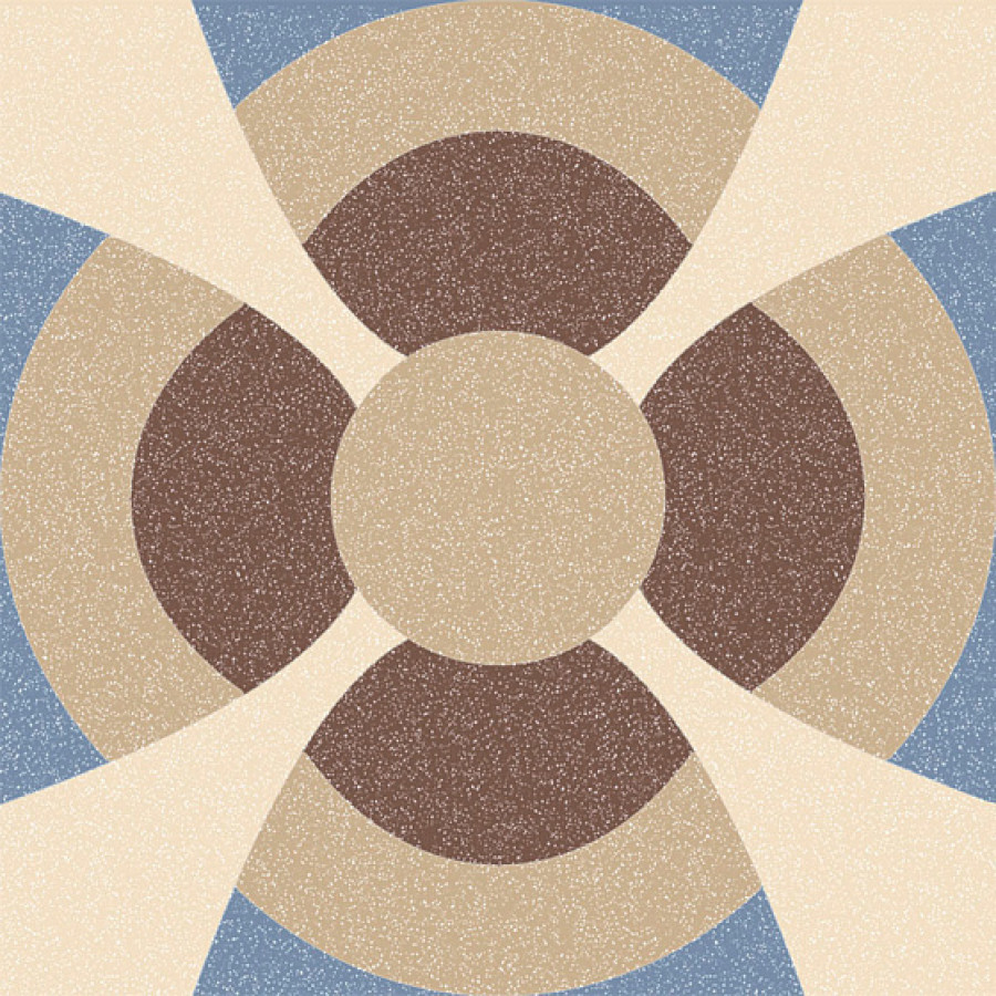 Плитка декор 7.5x7.5 Bel Histoire Paula Cabochon VVS1515_101 Revoir Paris