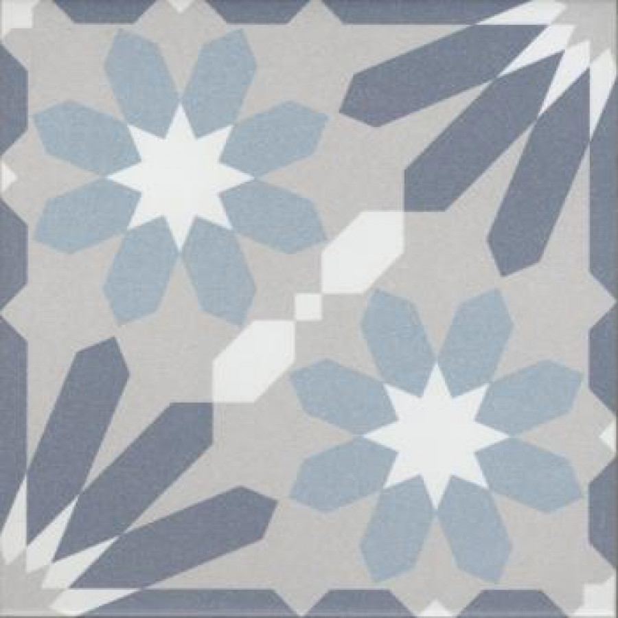 Керамогранит 20x20 La Madeleine Syrah Bleu VVS2020_040 Revoir Paris