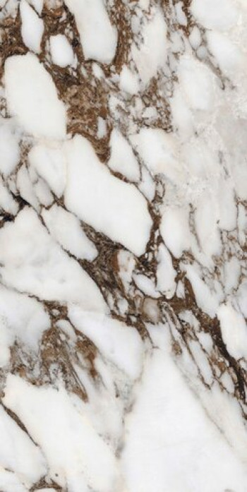 Плитка 120x60 6мм Bijoux Breche Capraia Glossy R 765783 глянцевая белый мрамор Rex Ceramiche