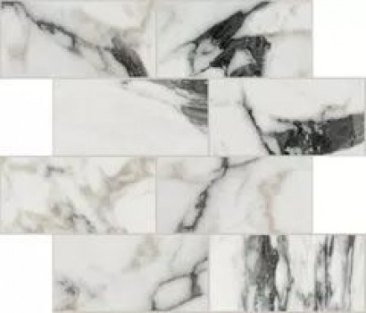 Плитка 30x30 6мм Bijoux Calac Altis Glossy Mursf 767600 глянцевая белый Rex Ceramiche