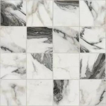 Плитка 30x30 6мм Bijoux Calac Altissi Glossy Mos 767616 белый Rex Ceramiche