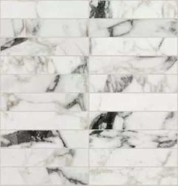 Плитка 30x30 9мм Bijoux Calac Altissimo Glossy Mos 767570 белый Rex Ceramiche
