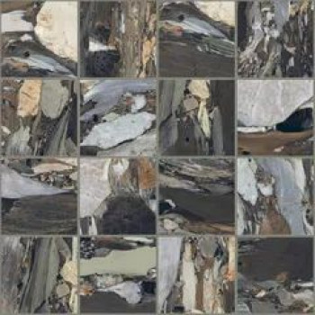 Плитка 30x30 6мм Bijoux Quatre Saisons Glossy Mos7,5X7,5 767622 коричневый Rex Ceramiche