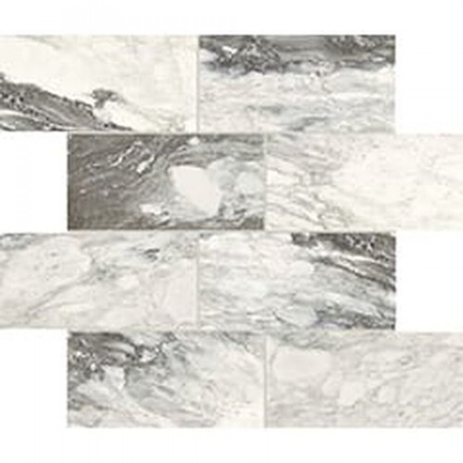 Плитка 15x8 6мм Etoile Renoir Mat Mur 761807 матовая белый Rex Ceramiche