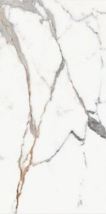 Плитка 120x60 6мм Origines De Rex Or Glossy R 769986 глянцевая белый мрамор Rex Ceramiche