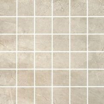 Плитка 5x5 9мм Ardoise Ivoire Grip Mosaico 739357 Rex Ceramiche