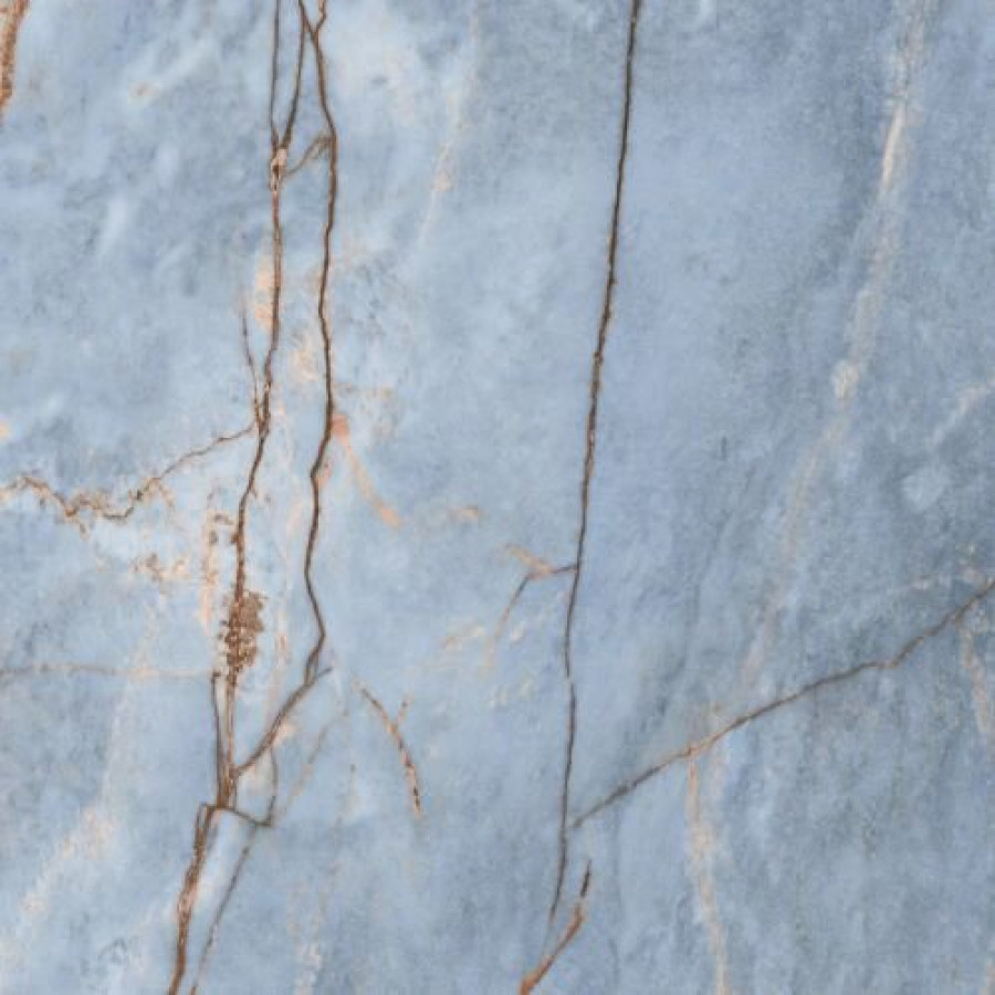 Плитка 120x120 6мм Heritage Azure Glossy Ret 774837 глянцевая голубой мрамор Rex Ceramiche