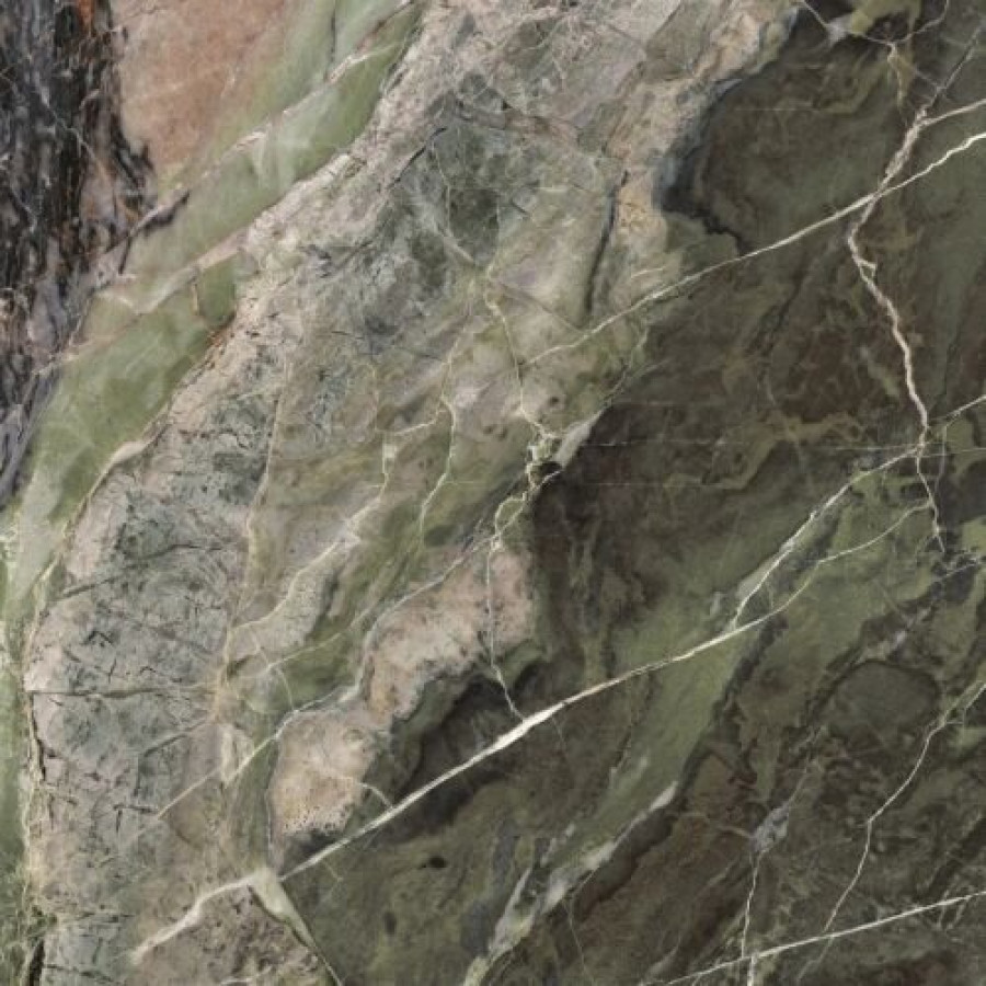 Плитка 120x120 6мм Heritage Emerald Glossy Ret 774840 глянцевая зеленый мрамор Rex Ceramiche