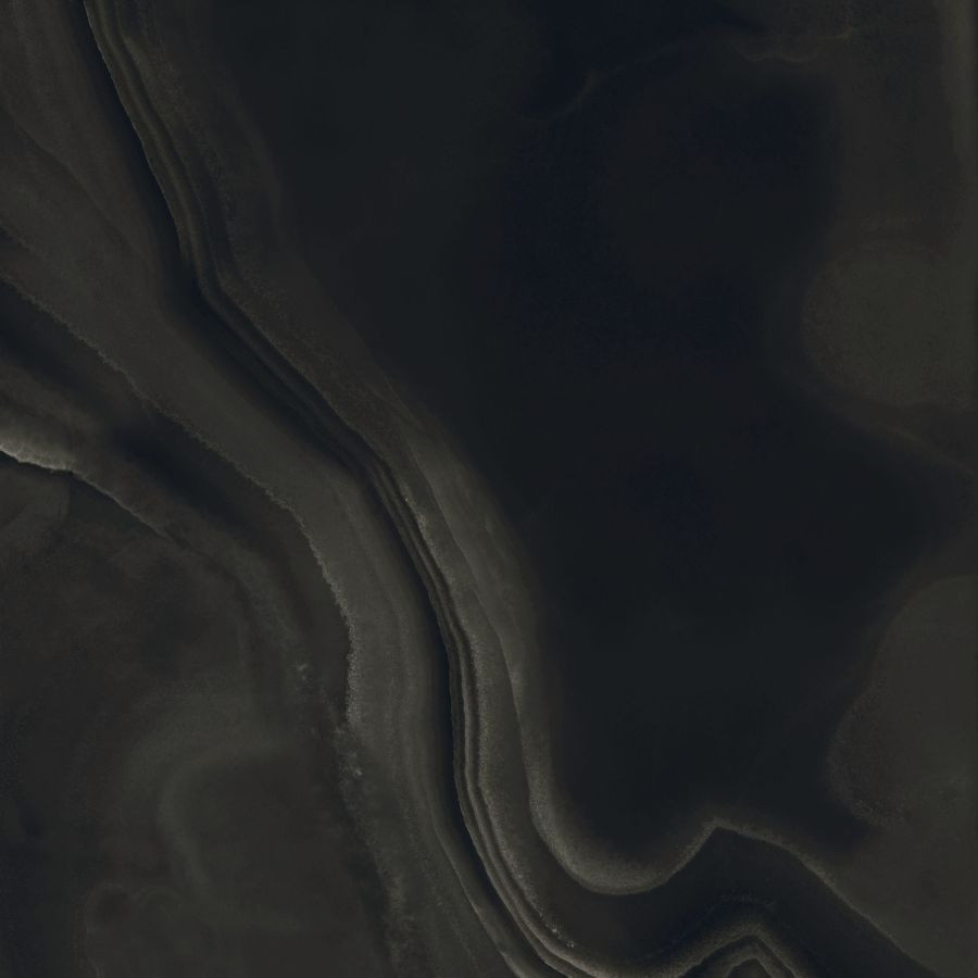 Плитка 120x120 6мм Eccentric Luxe Smoky Bl Glossy 120X120R 778828 глянцевая черный мрамор, оникс Rex Ceramiche