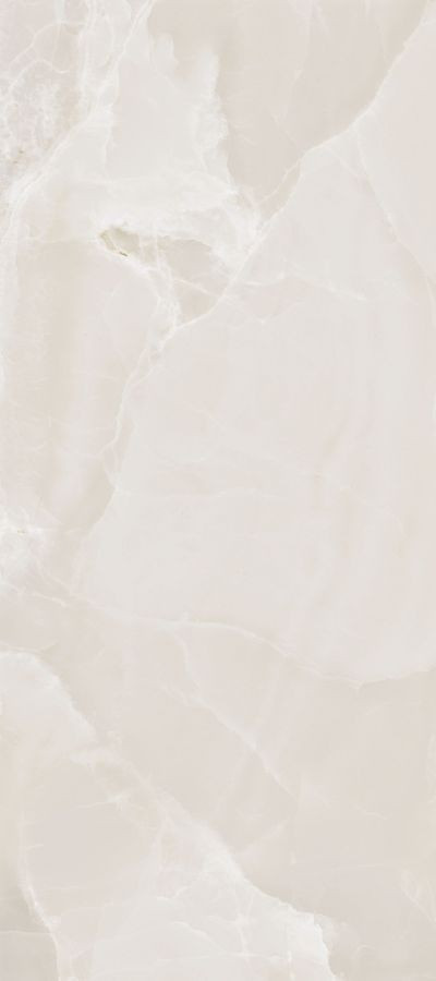 Плитка 180x80 9мм Eccentric Luxe Cloudy White Glossy R 778833 глянцевая бежевый мрамор, оникс Rex Ceramiche