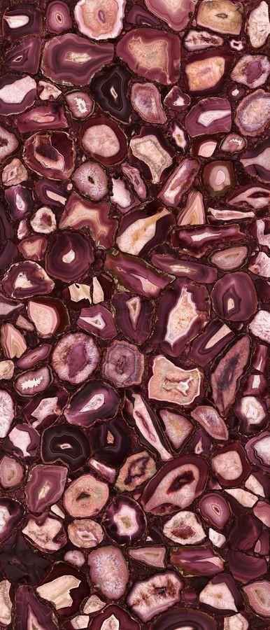 Плитка 280x120 6мм Claret Glossy Rett 779865 красный камень, мрамор, оникс Rex Ceramiche