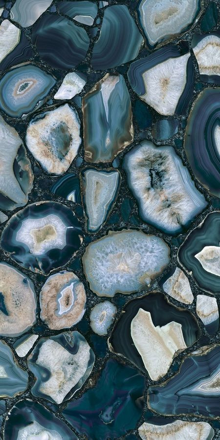 Плитка 120x60 6мм Indigo Gold Glossy Rett 779888 глянцевая синий, голубой с золотом Rex Ceramiche