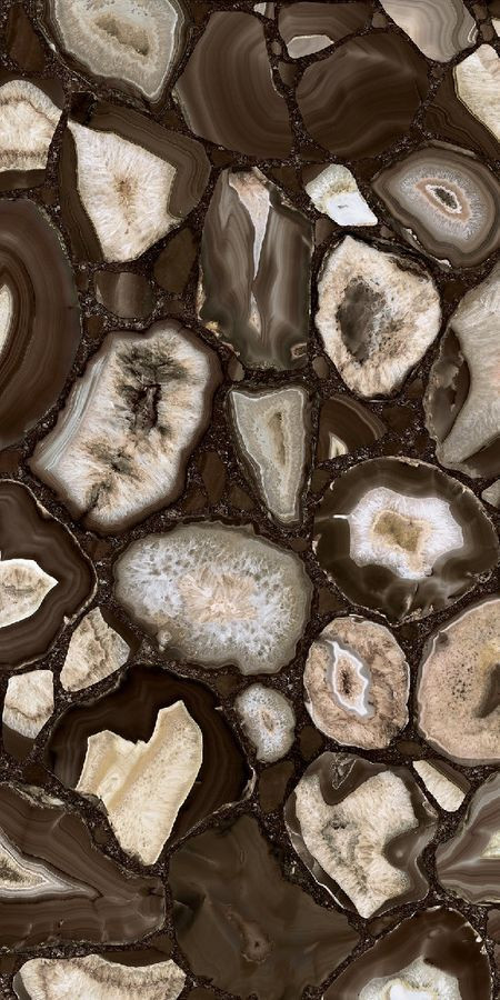 Плитка 120x60 6мм Umber Glossy Rett 779901 глянцевая коричневый камень, мрамор, оникс Rex Ceramiche