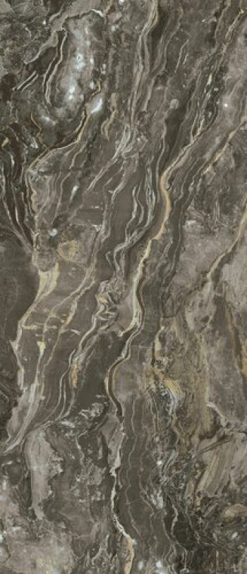 Плитка 280x120 6мм Prexious Dream Arabesque Mat Ret 757732 матовая коричневый мрамор Rex Ceramiche