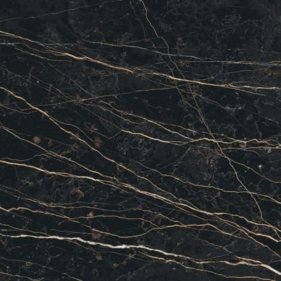 Плитка 60x60 9мм Prexious Rex Thunder Night Glossy R 755872 глянцевая черный мрамор Rex Ceramiche