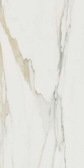 Плитка 120x60 6мм I Classici Calacatta Gold Glossy R 750703 глянцевая белый мрамор Rex Ceramiche