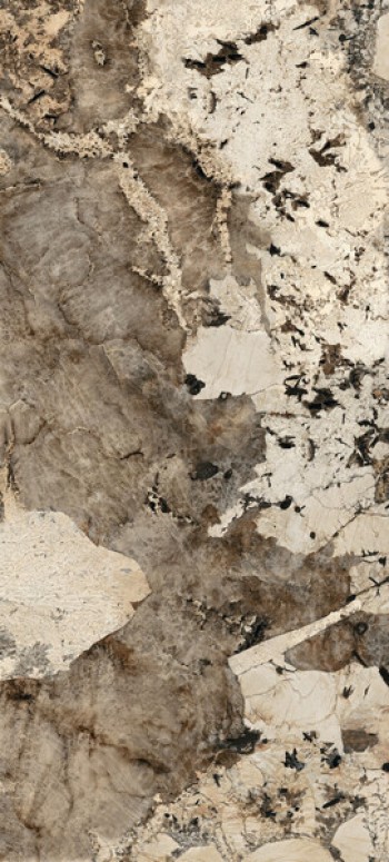 Плитка 280x120 6мм Heritage Luxe Flame Matte Silk R 784886 коричневый мрамор Rex Ceramiche