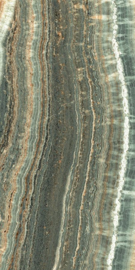 Плитка Eccentric Luxe Mint Comfort Ret 779269 матовая зеленый, мультиколор камень, мрамор 120x60 9мм Rex Ceramiche