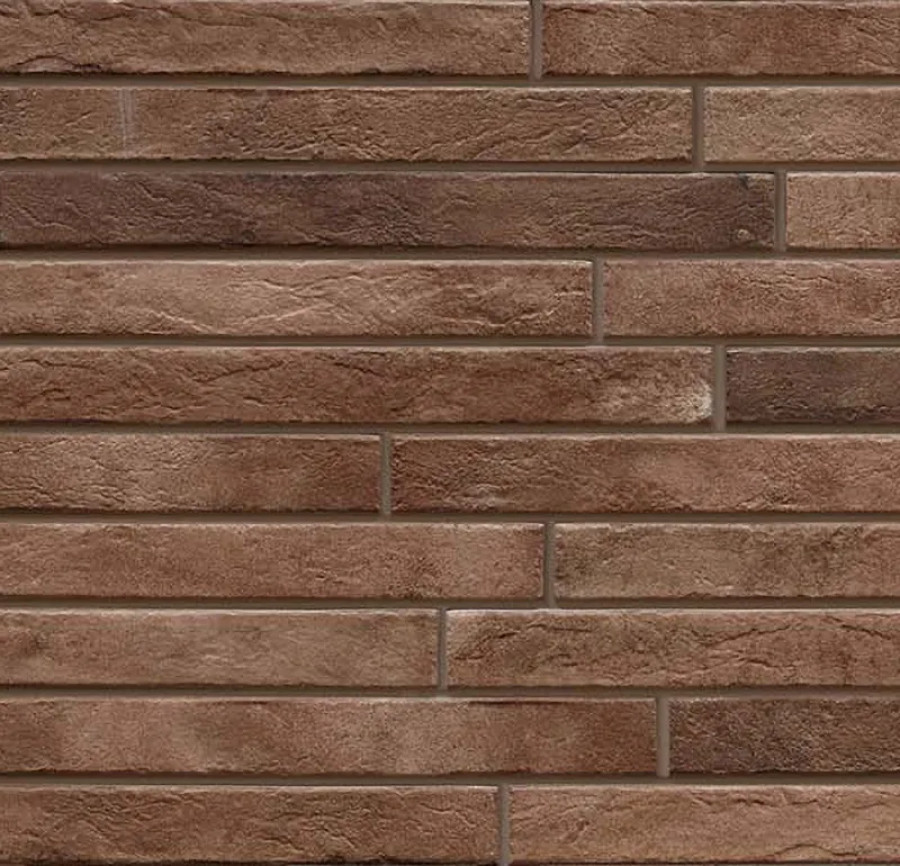 Ригельная плитка под кирпич Rondine Nolita Brown 450x48x9,5