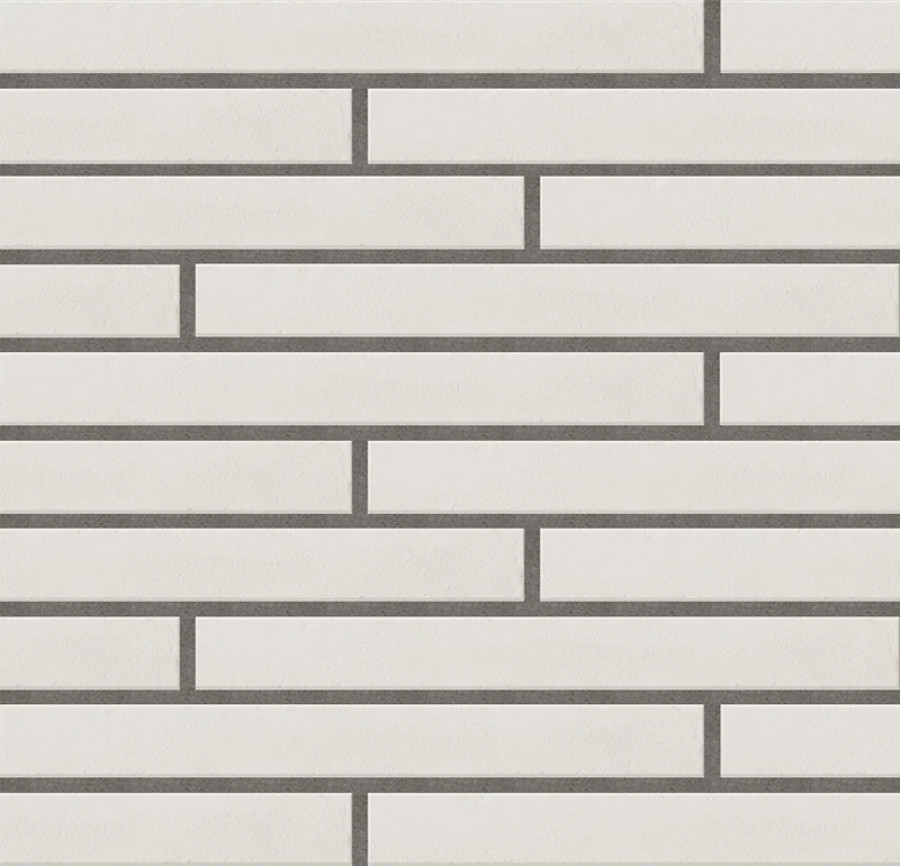 Ригельная плитка под кирпич Rondine Arenosa Total White 450x48x9,5