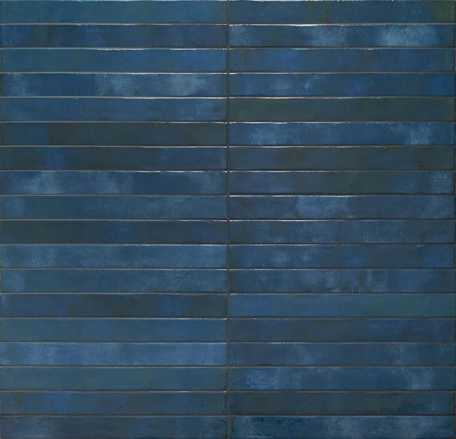 Ригельная плитка под кирпич Rondine Colors Blue 450x48x9,5
